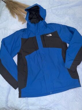 Mi Men's Blue and Gray Performance Jacket
